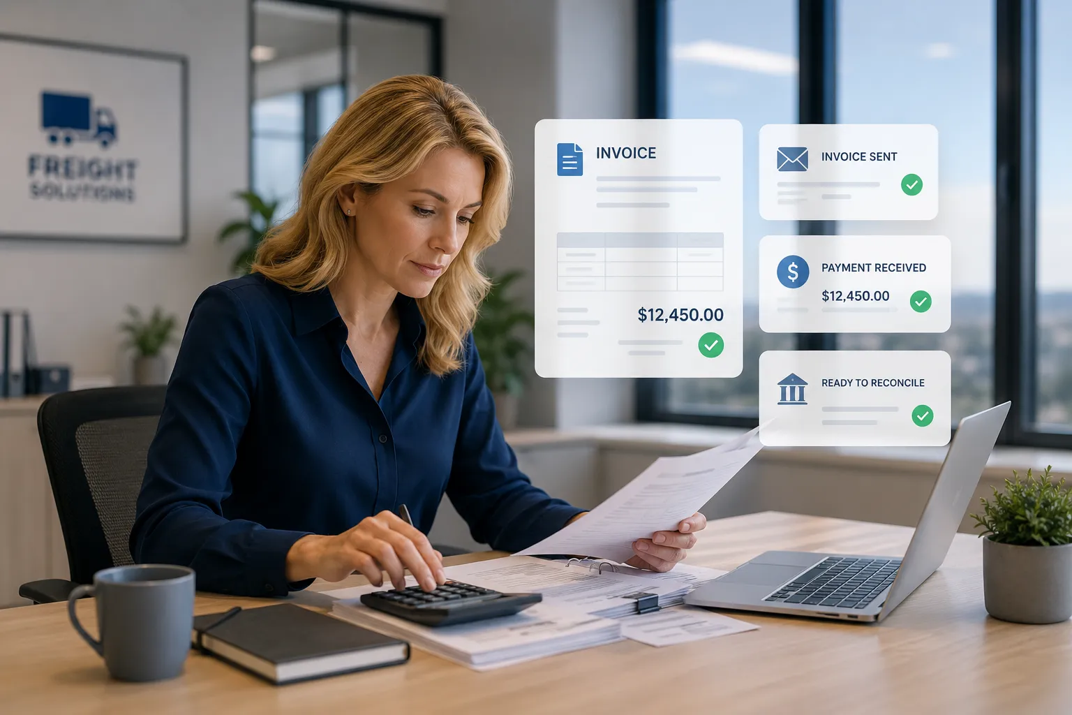 Freight billing with fast, accurate invoicing and automated digital delivery